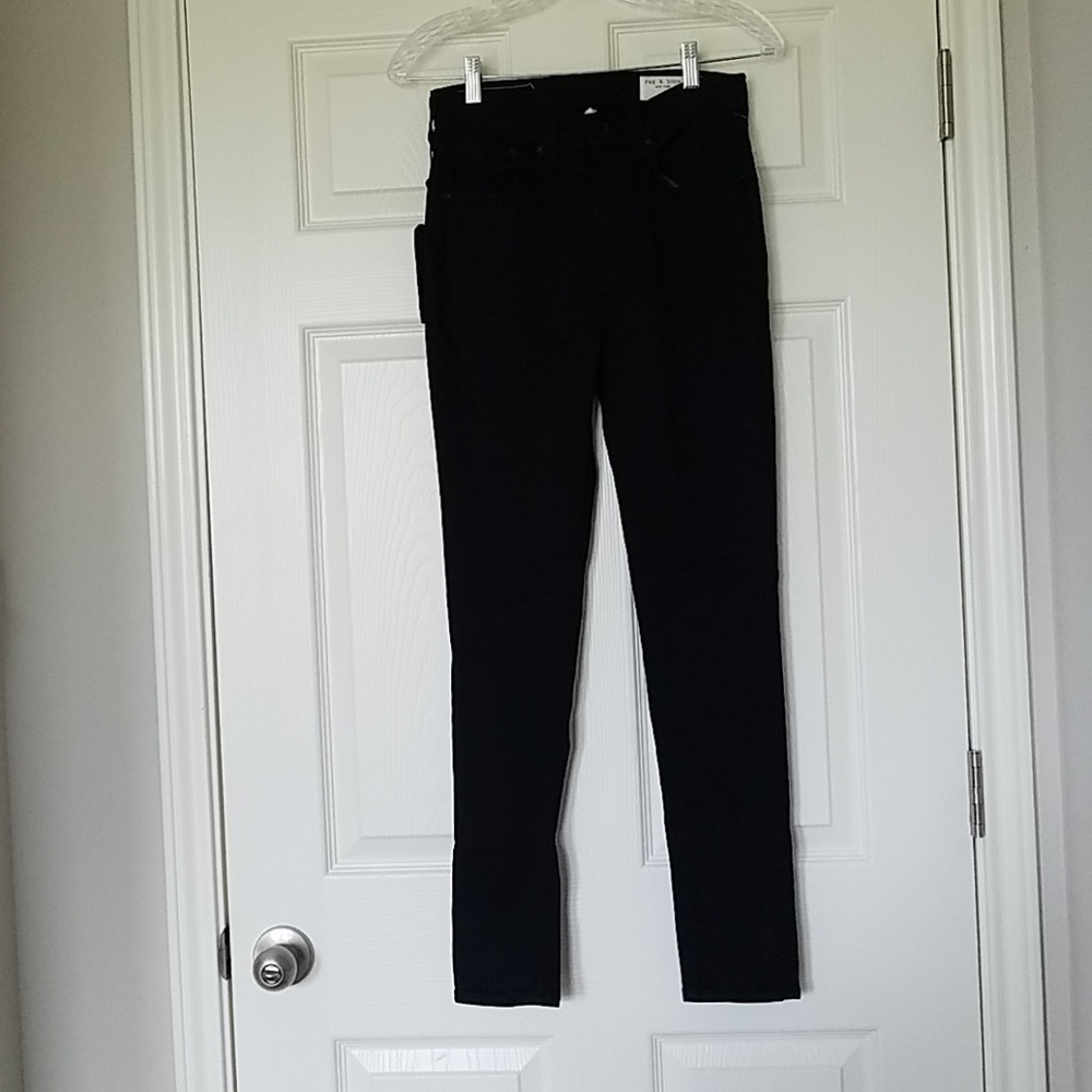 Rag & Bone high rise ankle skinny